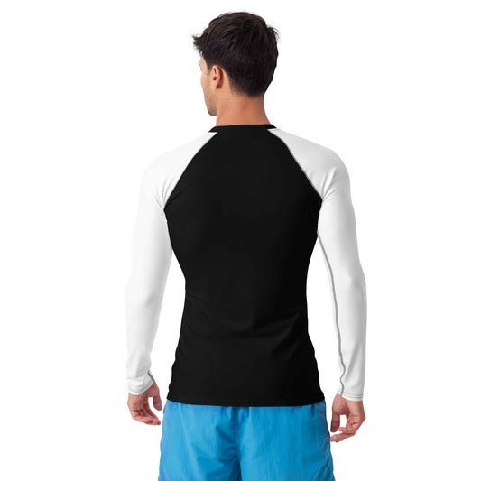 Julie-Jitsu Branded - Ranked White Belt - Men's BJJ Rash Guard