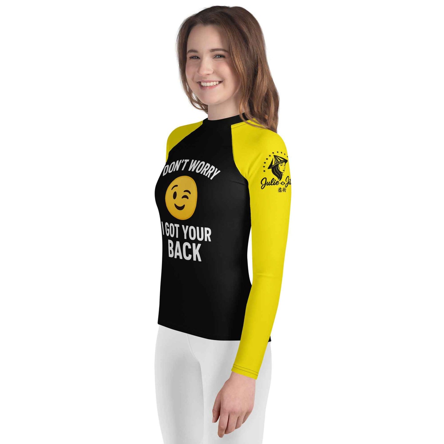 I Got Your Back - Ranked Yellow Belt - Youth BJJ Rash Guard