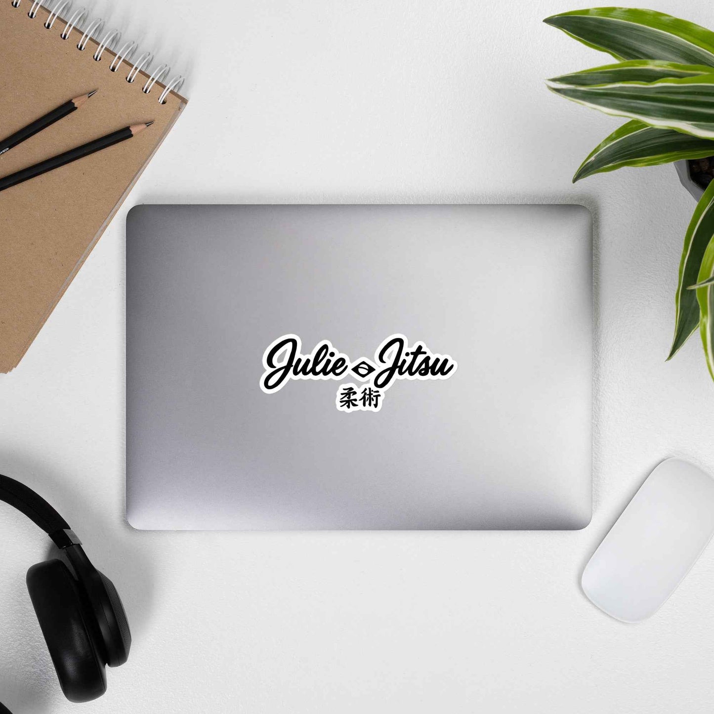 Julie-Jitsu Minimal Logo Sticker