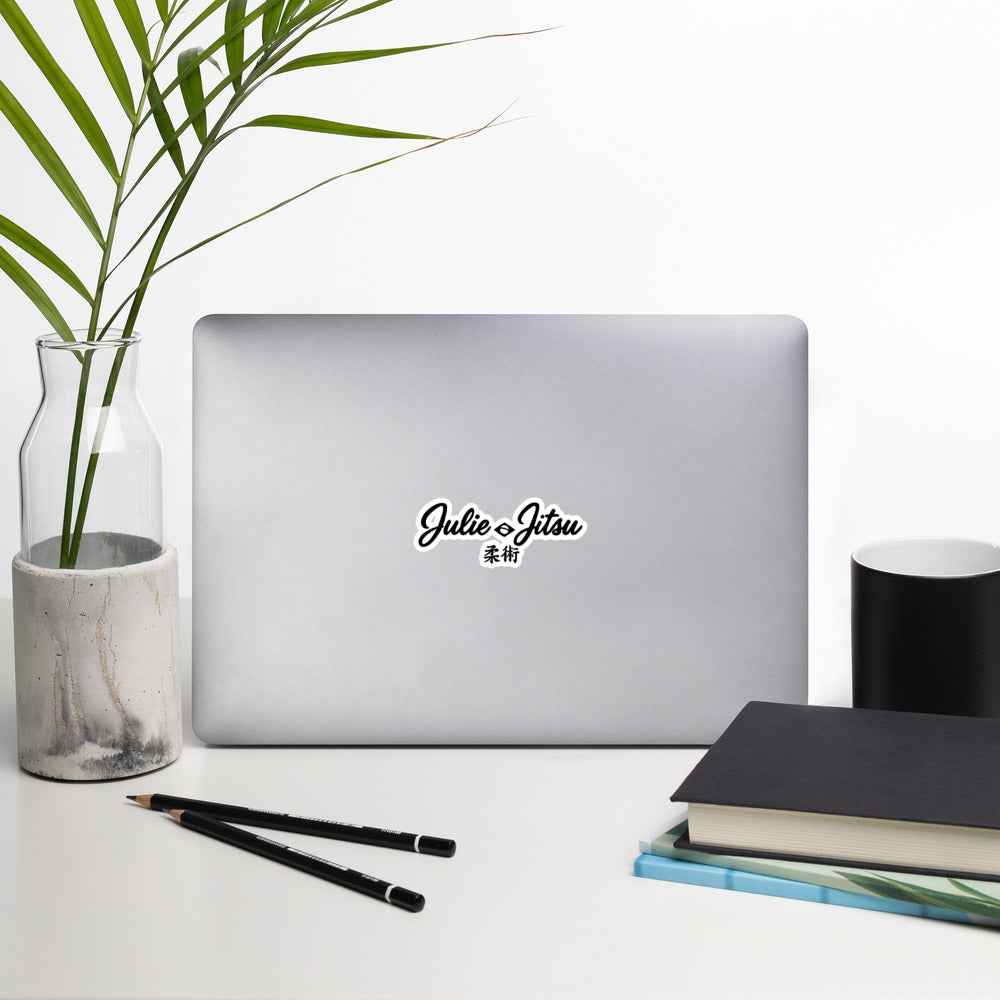 Julie-Jitsu Minimal Logo Sticker